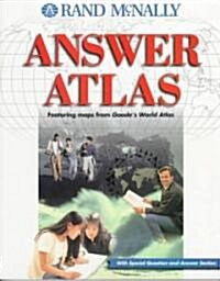[중고] Rand McNally Answer Atlas (Map)
