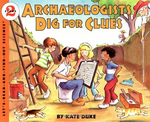 [중고] Archaeologists Dig for Clues (Paperback)