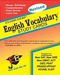 Exambusters English Vocabulary Study Cards (Cards, RFC)