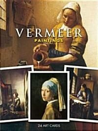 Vermeer Paintings: 24 Art Cards (Novelty)