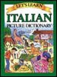 Lets Learn Italian Picture Dictionary (Hardcover)