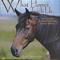 What Horses Teach Us: Lifes Lessons Learned from Our Equine Friends (Hardcover)