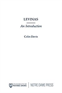 Levinas: An Introduction (Paperback)