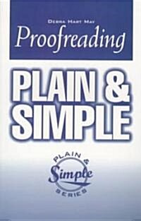 Proofreading Plain and Simple (Paperback)