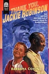 Thank You, Jackie Robinson (Paperback)