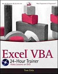 Excel VBA 24-Hour Trainer [With DVD ROM] (Paperback)