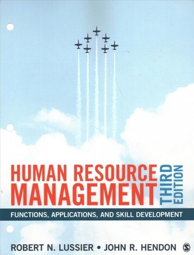 Human Resource Management: Functions, Applications, and Skill Development (Loose Leaf, 3)