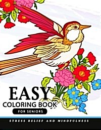 Easy Coloring Books for Seniors (Paperback)