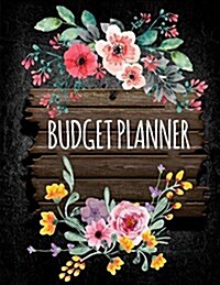 Budget Planner: Budgeting Book, Expense Tracker, Bill Tracker For 365 Days - Large Print 8.5x11 Budget Planner (Paperback)