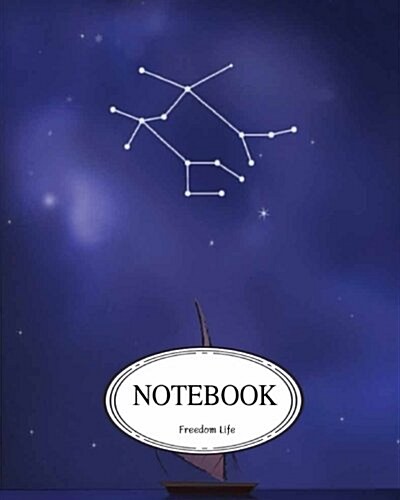 Notebook: Journal Dot-Grid, Graph, Lined, Blank No Lined: Gemini Constellation: Pocket Notebook Journal Diary, 120 Pages, 8 X 1 (Paperback)