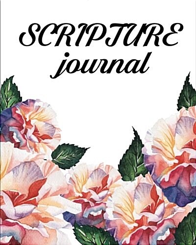 Scripture Journal: Bible Study Workbooks - 8x10 Inches - A Christian Workbooks 8x10: Scripture Journal (Paperback)