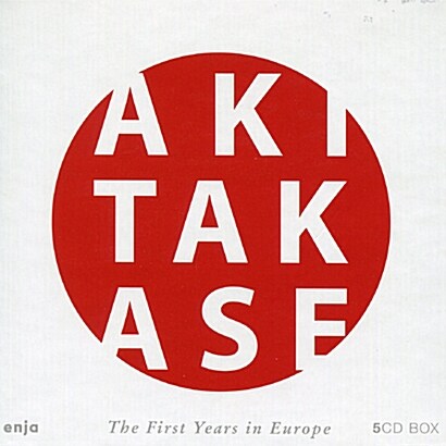 [수입] Aki Takase - The First Years in Europe [5CD Box Limited Edition]
