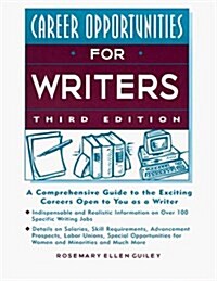 Career Opportunities for Writers (Paperback, 3rd)