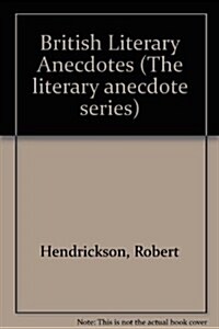 British Literary Anecdotes (Hardcover)