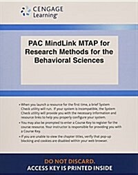 Research Methods for the Behavioral Science + Lms Integrated Mindtap Psychology, 1-term Access (Pass Code, 5th, PCK)