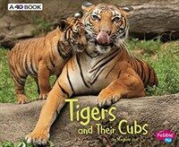 Tigers and their cubs 