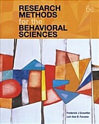 Research Methods for the Behavioral Sciences (Hardcover, 6)