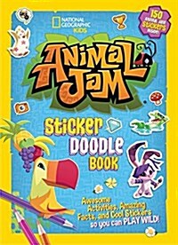 Animal Jam Sticker Doodle Book (Paperback, STK)