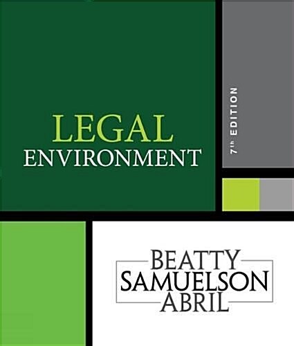 Legal Environment (Hardcover, 7)