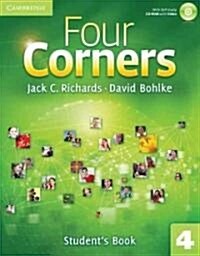 Four Corners Level 4 Students Book with Self-study CD-ROM (Package)