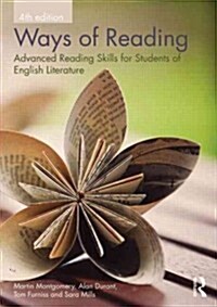 [중고] Ways of Reading : Advanced Reading Skills for Students of English Literature (Paperback, 4 ed)