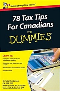 78 Tax Tips for Canadians for Dummies (Paperback)