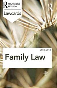 Family Lawcards 2012-2013 (Paperback, 7 ed)