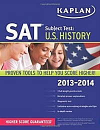 [중고] Kaplan SAT Subject Test U.S. History 2013-2014 (Paperback, Revised, Revise)