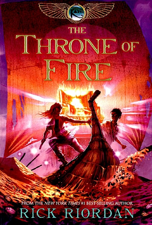 [중고] Kane Chronicles 2 : The Throne of Fire (Paperback)