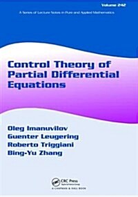 Control Theory of Partial Differential Equations (Hardcover)