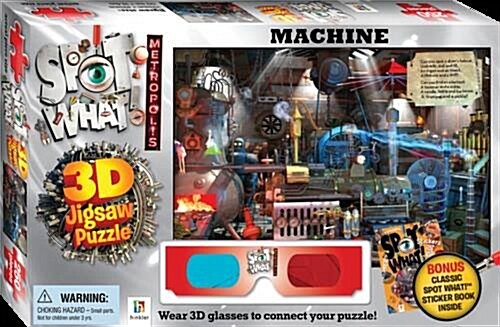 Spot What! Metropolis 3D Jigsaw Machine (Other)