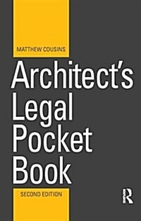 Architects Legal Pocket Book (Hardcover, 2 ed)