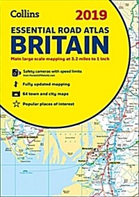 2019 Collins Essential Road Atlas Britain (Spiral Bound, New ed)