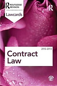 Contract Lawcards 2012-2013 (Hardcover, 8 ed)