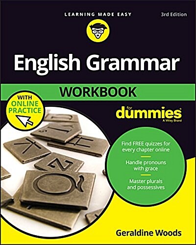 English Grammar Workbook for Dummies with Online Practice (Paperback, 3)