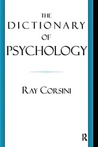 The Dictionary of Psychology (Hardcover)