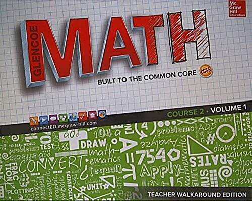 Glencoe Math, Course 2 (Hardcover, Teacher walkaround ed)