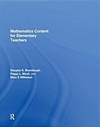 Mathematics Content for Elementary Teachers (Hardcover)