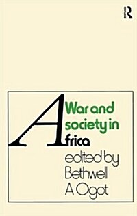 War And Society In Africa (Hardcover)