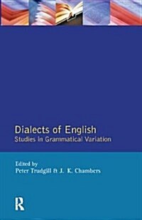 Dialects of English : Studies in Grammatical Variation (Hardcover)