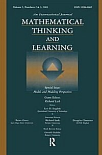 Models and Modeling Perspectives : A Special Double Issue of mathematical Thinking and Learning (Hardcover)