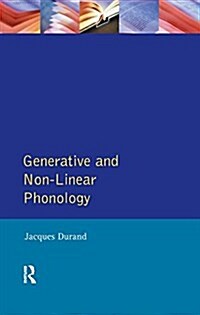 Generative and Non-Linear Phonology (Hardcover)