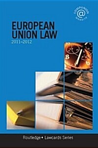 European Union Lawcards 2011-2012 (Hardcover, 8 ed)