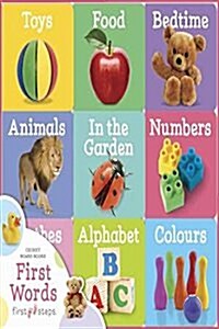 First Steps Chunky Board Books - First Words (Board Book)