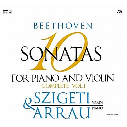 [중고] [수입] 베토벤 : 바이올린 소나타집 Vol.1 (1-5번) [오리지널 커버 2XRCD]
