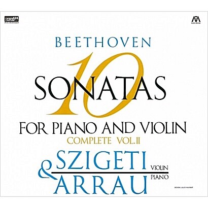 [수입] 베토벤 : 바이올린 소나타집 Vol.2 (6-10번) [오리지널 커버 2XRCD]