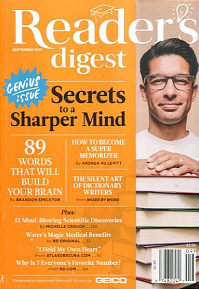 Readers Digest (월간 미국판): 2017년 09월호