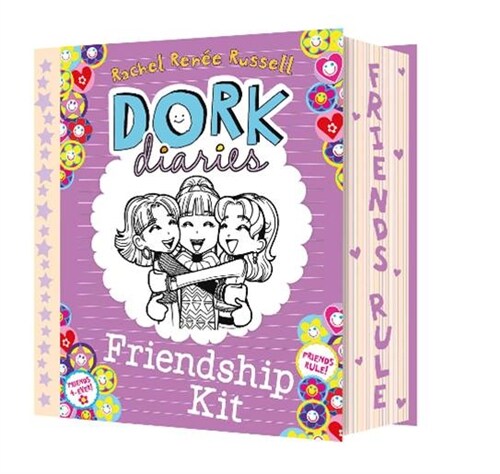Dork Diaries Friendship Box Set 도크 다이어리 우정 박스 세트 (Box with magnet closur)