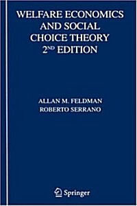 Welfare Economics and Social Choice Theory (Hardcover)