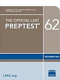 The Official LSAT Preptest 62: (dec. 2010 LSAT) (Paperback)